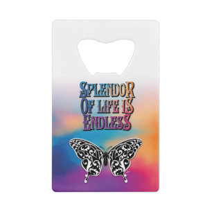 Splendeur de la vie avec papillon