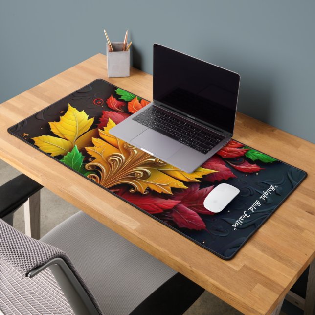 "Splendeur des feuilles d'hiver" (Bureau 2)