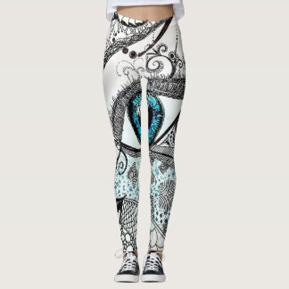 SplendidLee - Leggings d'impression d'objets d'art