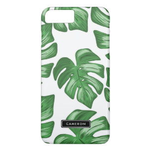Split Leaf Philodendron Custom iPhone 8 Plus Coque