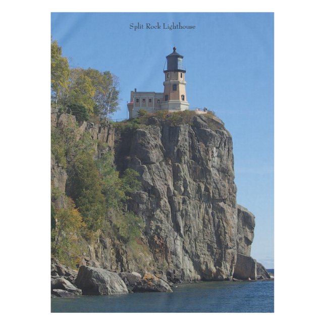 Split Rock Lighthouse de la nappe de plage (Devant)