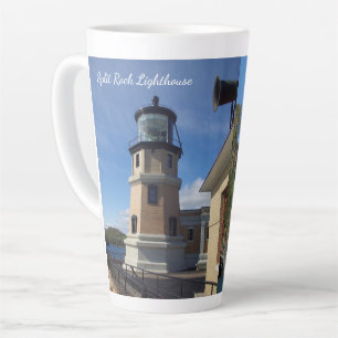 Split Rock Lighthouse latte mug
