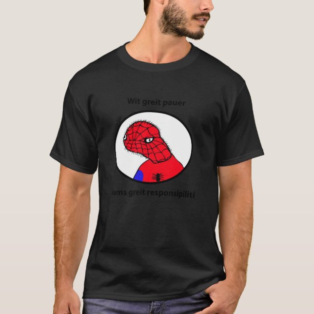 spoderman greit pouer Classic T-Shirt (Devant)