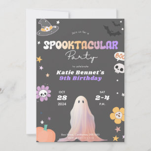 Spooktacular mignon Halloween Invitation de fête d