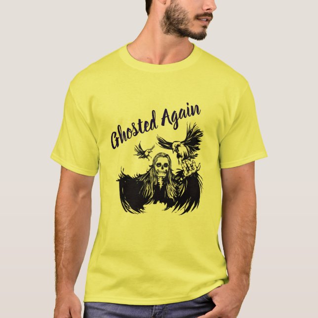 Spooky Vibes – Halloween Design Men’s T-Shirt  Des (Devant)