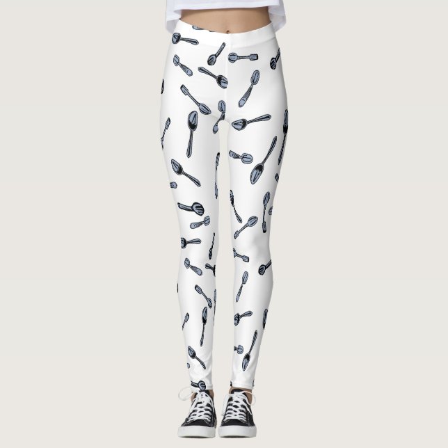 Spoonie leggings théorie cuillère maladie chroniqu (Devant)