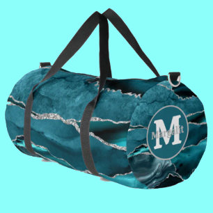 Sport Grand sac de voyage à monogramme en pierre gemme d