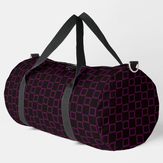 Sport Imprimer Couper Sac à coudre violet violet noir de (Coin gauche)