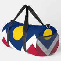 Imprimer Sac à coudre avec drapeau de Denver, USA
