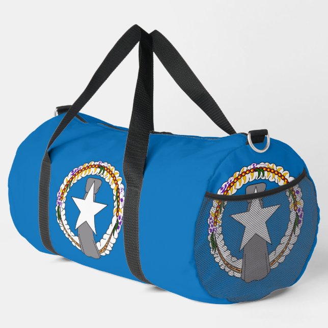 Sport Imprimer Sac à coudre avec drapeau de Mariana du N (Coin droit)