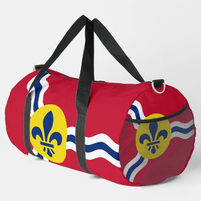 Sport Imprimer Sac à coudre avec drapeau de St. Louis Ci (Coin droit)