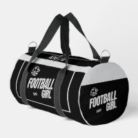 Joueuse de football fille, équipe, sac cadeau Duff