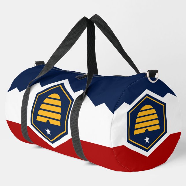 Sport Sac à coudre et imprimer, drapeau de l'Utah (Coin gauche)