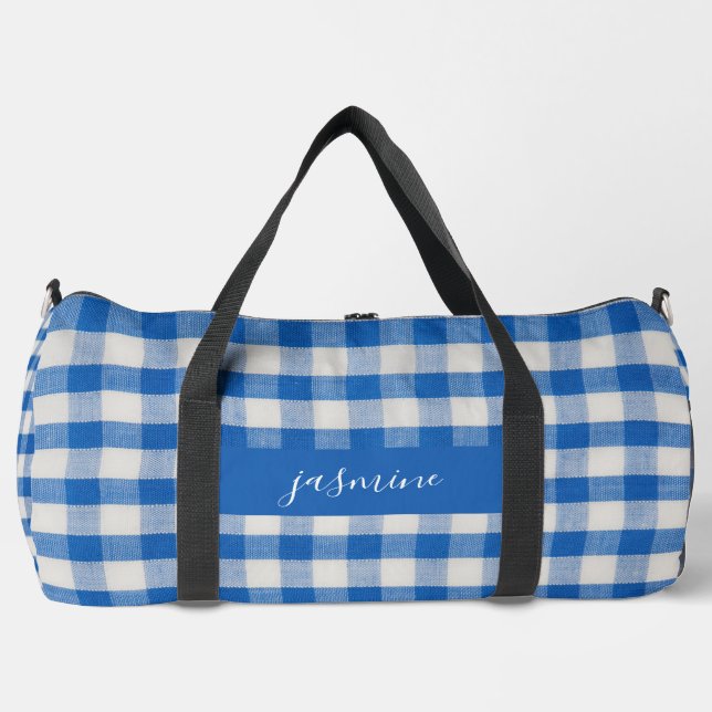 Sport Sac à double monogramme de nom personnalisé (Recto)