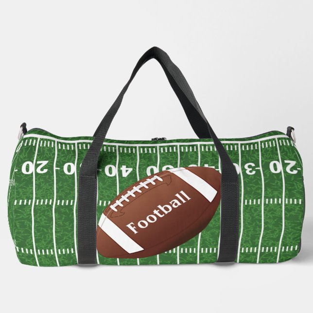 Sport Sac à duffel de conception de football (Recto)
