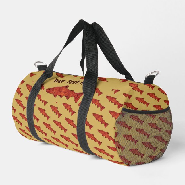 Sport Sac à élingue rustique de truite (Coin droit)