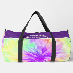 Sport Sac de détente à teinture pastel florale