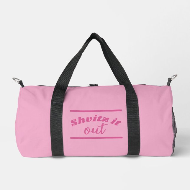 Sport Sac de gym rose Shvitz (Recto)