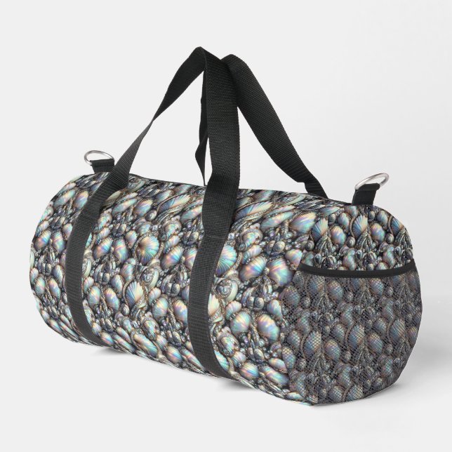 Sport Sac de plage Sac marin Diamonds & Seashells (Coin droit)