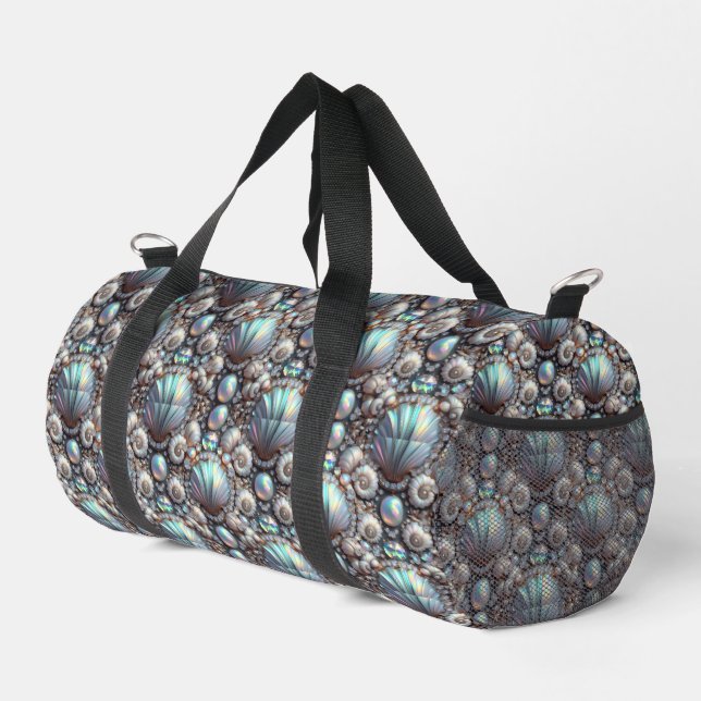 Sport Sac de plage Sac marin Diamonds & Seashells (Coin droit)