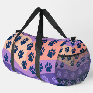 Sport Sac de transport pour animaux à motif empreinte de