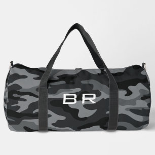 Sport Sac de voyage à motif camouflage avec monogramme p