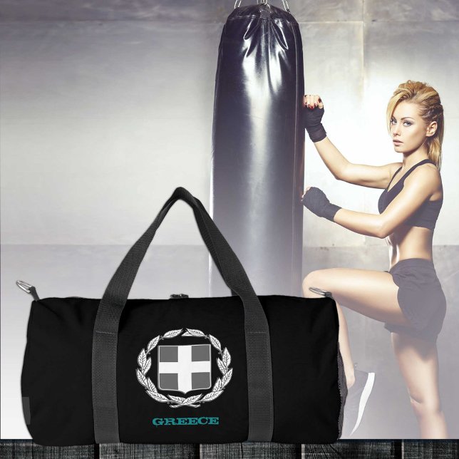 Sport sac de voyage de Grèce, armoiries grecques / drape (Créateur téléchargé)