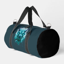 Sac de voyage loup à glace dégoulinante