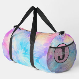 Sport Sac de voyage personnalisé Tie Dye pastel rêveur m