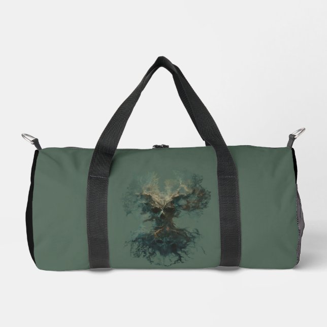 Sport Sac de voyage Skull Tree Surreal Dark Nature (Recto)