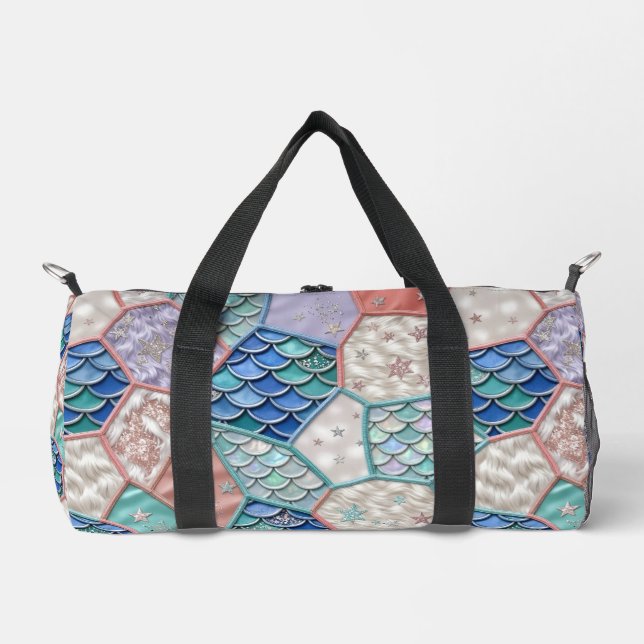 Sport Sac fourre-tout en patchwork faux conte de fées si (Recto)