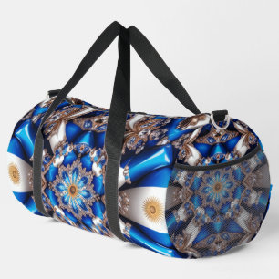 Sport Sac Imprimé Coupé Couture aux couleurs de l'Argent