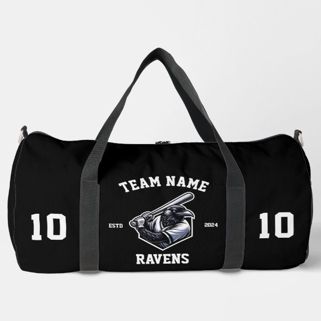 Sport Sac "Personnalisable" de baseball Duffle (Recto)