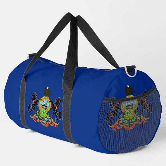 Sport Sac Print Couper Coudre avec drapeau de Pennsylvan (Coin droit)