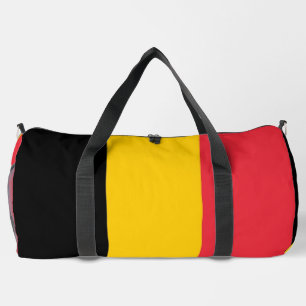 Sport Sac Print Couse avec drapeau de la Belgique