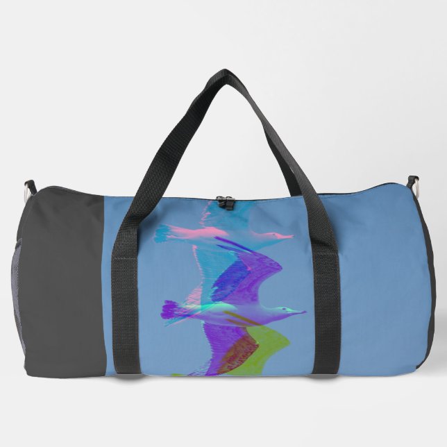 Sport Une mouette sur un sac de marin (Verso)