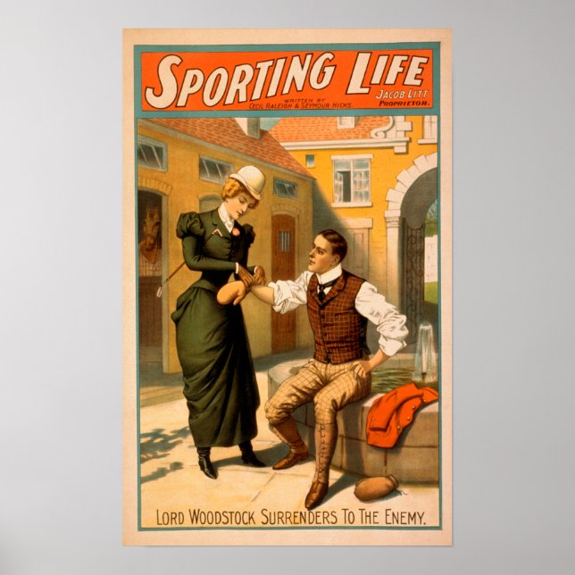 Sporting LifeBoxer Boxing Theatre Poster (Devant)