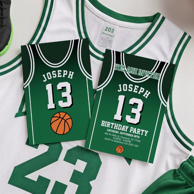 Sports 13 Anniversaire Fête Invitation (Créateur téléchargé)