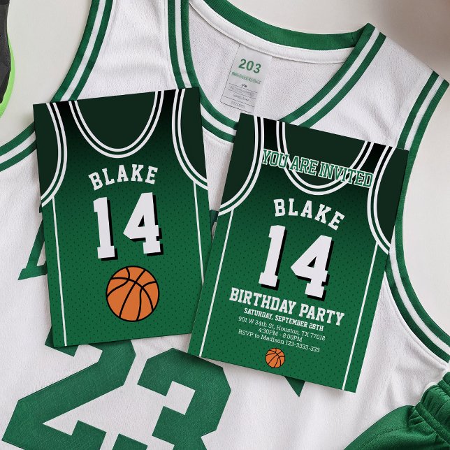 Sports 14 Anniversaire Fête Invitation (Créateur téléchargé)