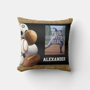 Sports All-Star Photo personnalisée / Coussin de n