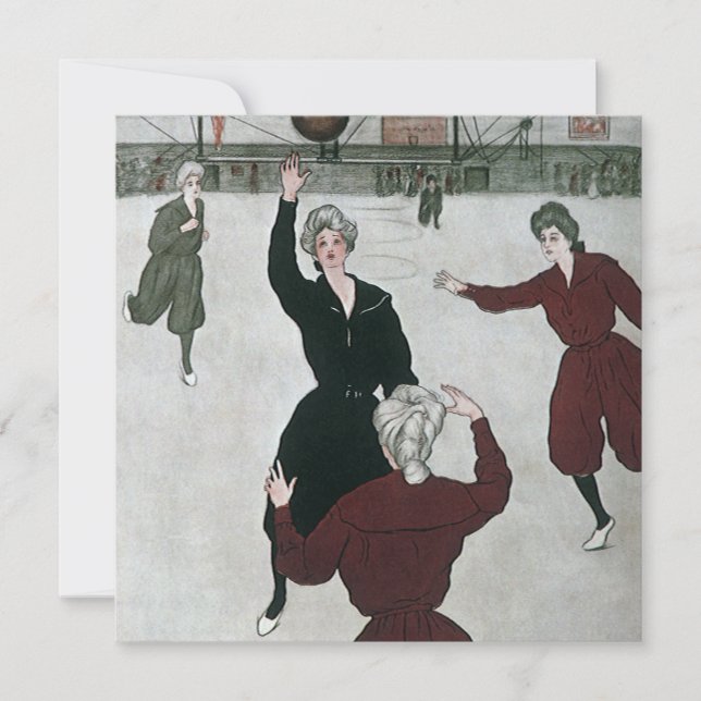 Sports Anciens, Joueuses de Basket-ball en Jeu (Devant)