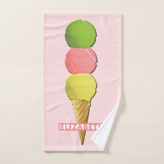 Sports de tennis personnalisés (Serviette à main)