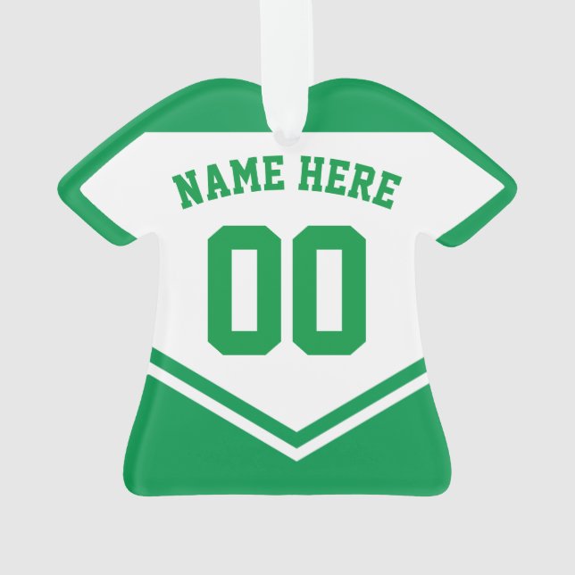 Sports Jersey Chemise Nom Numéro Modèle de l'ornem (dos)