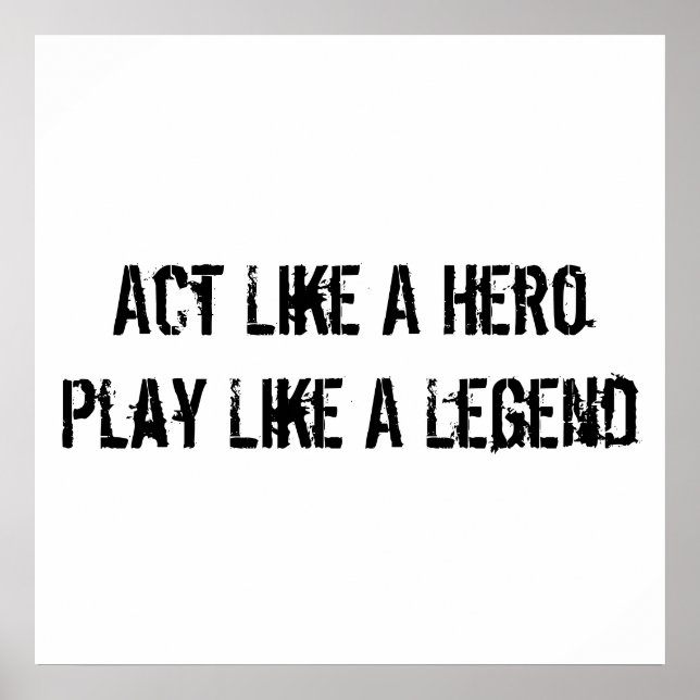 Sports Motivational Poster (Devant)