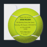 Sports Party Thème de tennis Invitations personnal<br><div class="desc">Sports Party Tennis thème Anniversaire partie,  Personnalisé fêtes Invitations,  peut être customisé pour n'importe quelle soirée de tennis,  Tennis thème événement ou Tennis fête pour toute occasion. Produits correspondants également disponibles.</div>
