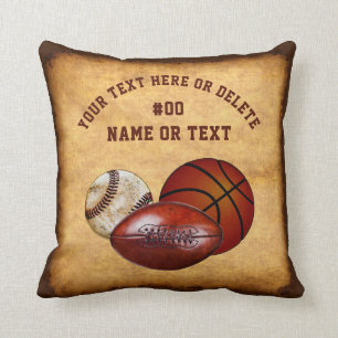 Sports personnalisés - coussins orientés, cru