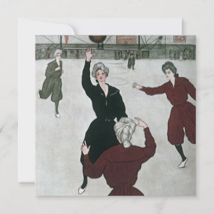 Sports Vintage, joueuses de basket-ball en jeu