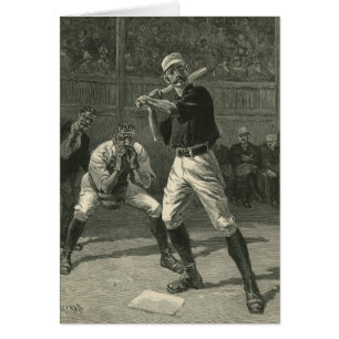 Sports vintages, joueurs de baseball par Thulstrup