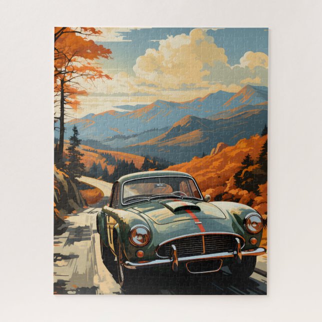 SPORTSCAR OPEN ROAD PUZZLE (Vertical)