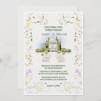 Sporty Wedding Invitation | Glass House